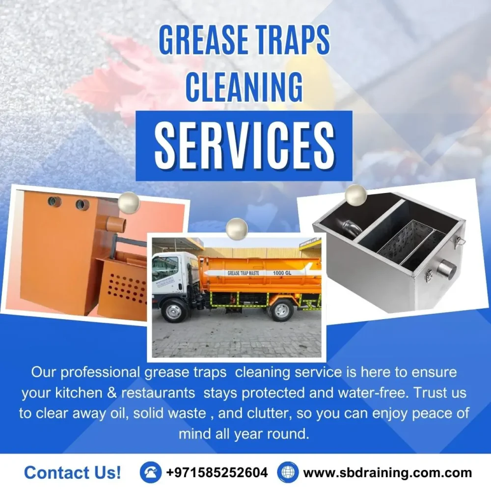Grease trap cleaning services
