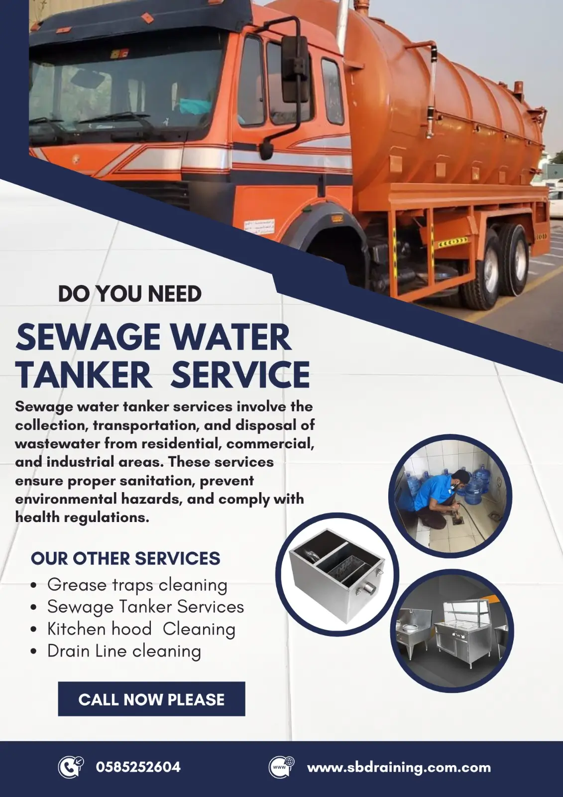Floor and Storm Water, Majari Water extraction in Dubai, Sharjah and UAE